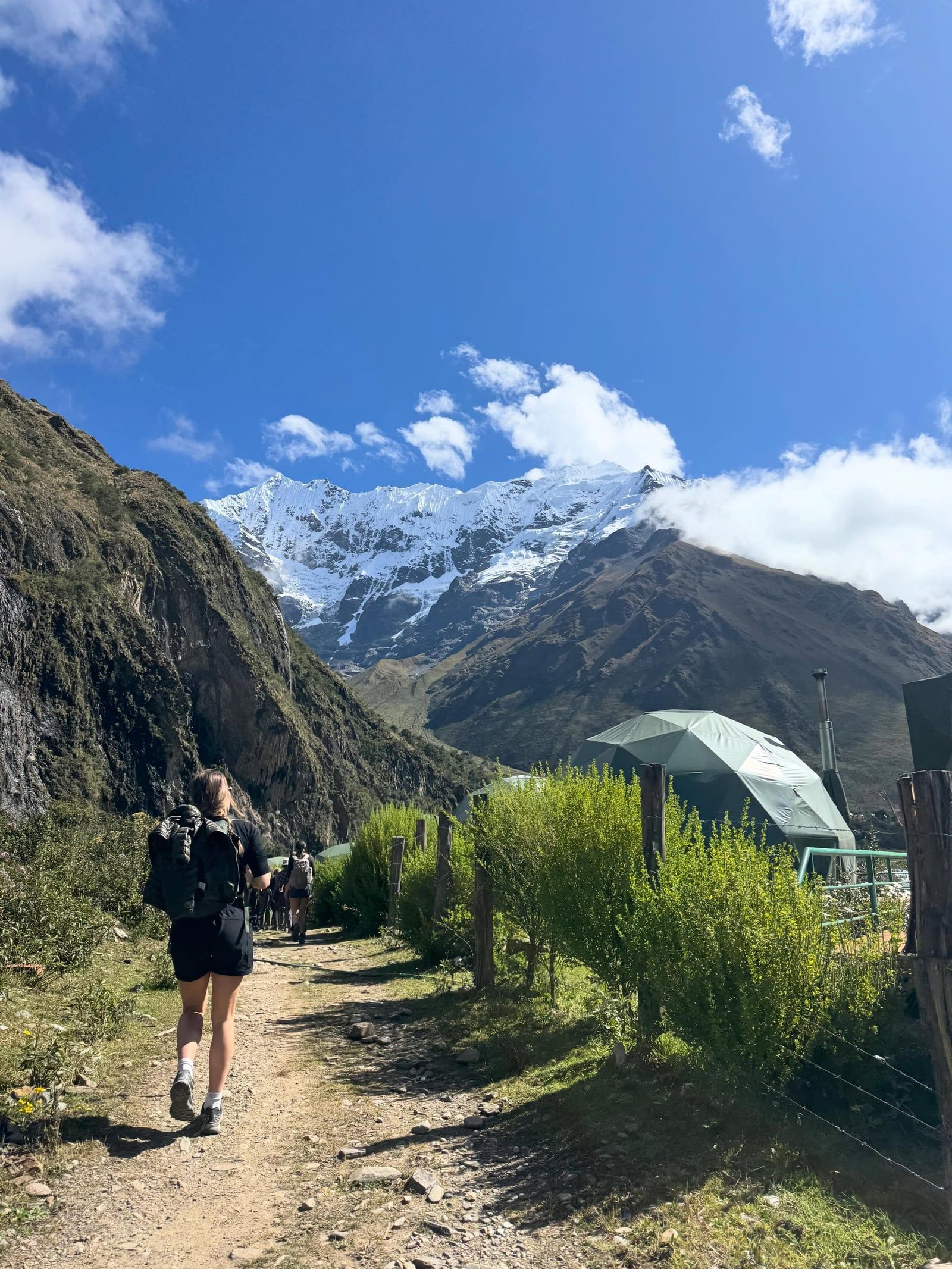 Besucherfoto einer Salkantay-Trek-Tour