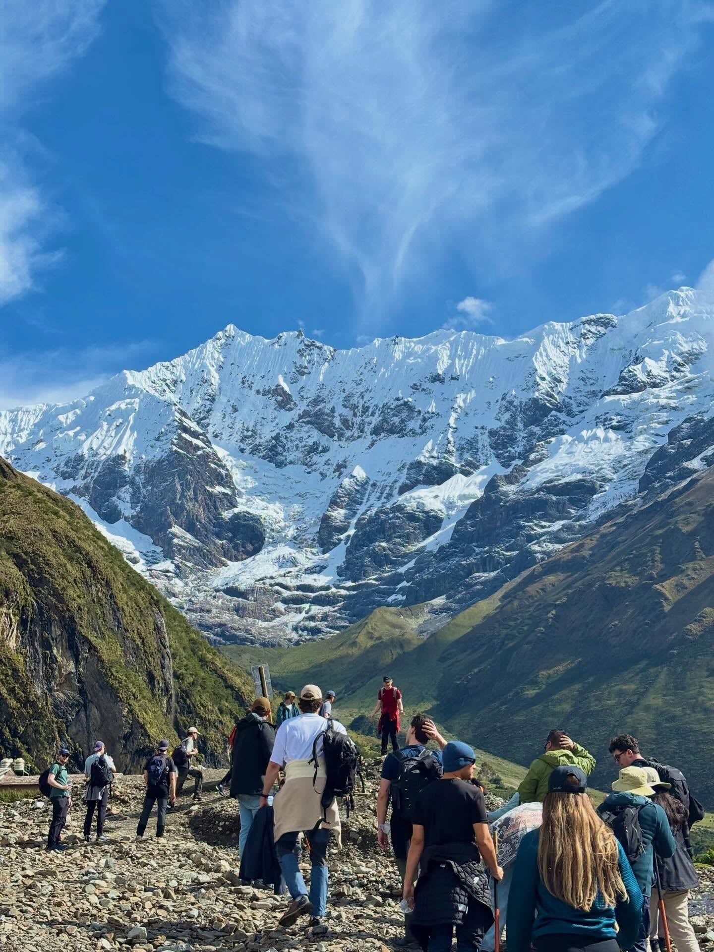 Besucherfoto einer Salkantay-Trek-Tour
