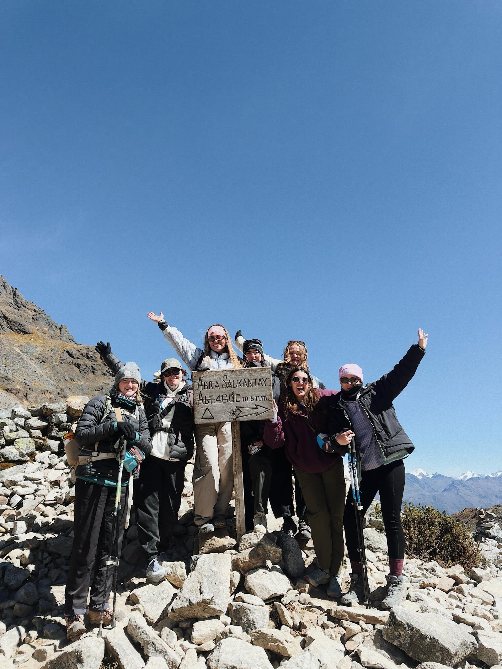 Besucherfoto einer Salkantay-Trek-Tour